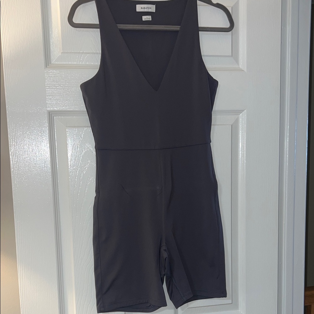 Babaton Elegant Black V-Neck Jumpsuit